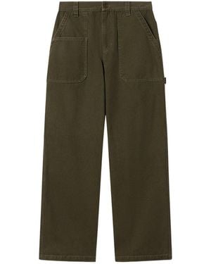 Isabel Marant Ablo Wide-Leg Trousers - Green