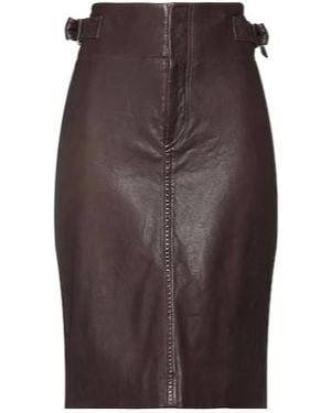 Isabel Marant Minimalist Fitted Dress - Brown