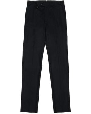 Ferragamo Straight-Leg Casual Pants - Black