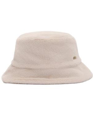 Barbour Oversized Bucket Hat - White