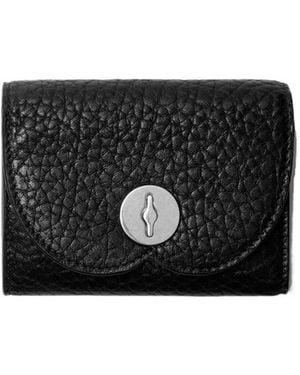 Burberry Leather Mini Wallet - Black