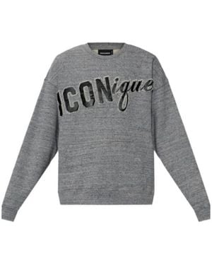 DSquared² Long-Sleeved Sweatshirt - Grey