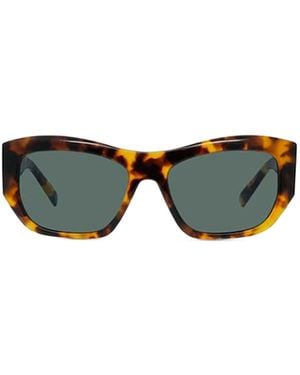 Givenchy Eyewear Geometric Frame Sunglasses - Green