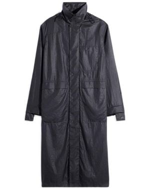 Lemaire Hooded Raincoat - Blue