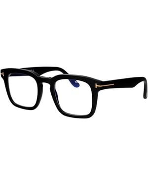 Tom Ford Eyewear Square Frame Glasses - Metallic