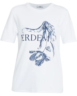 Erdem Printed T-Shirt - Blue