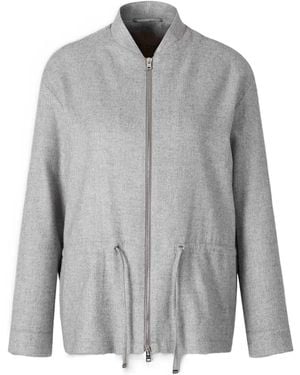 Herno Zip-Up Drawstring Jacket - Grey