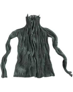 Issey Miyake Pleated Shirt - Green