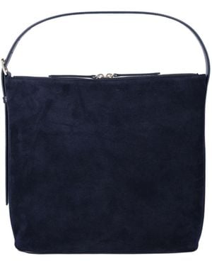 A.P.C. Vera Zip Top Shoulder Bag - Blue