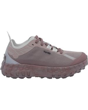 Norda Round-Toe Sneakers - Gray