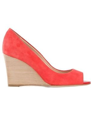 Tod's Wedge Pumps - Red