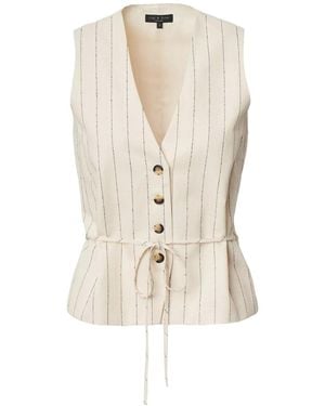 Rag & Bone Striped Vest - Natural