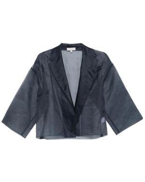 Antonelli Long-Sleeved Casual Jacket - Blue