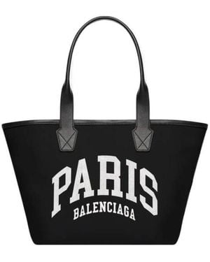 Balenciaga Borsetta Tote Cities Paris Jumbo Da Donna - Black