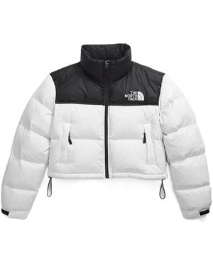 The North Face Embroidered Puffer Jacket - Multicolour