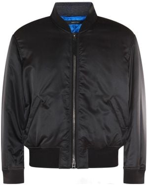 Tom Ford Long Sleeve Zip-Up Jacket - Black