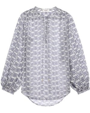 Celine Romy Blouse - Gray