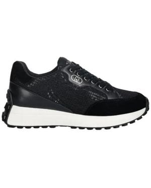 Liu Jo Lace-Up Sneakers - Black