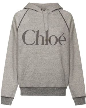 Chloé Long-Sleeved Sweatshirt - Grey