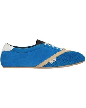 Celine The Flat Trainer - Blue