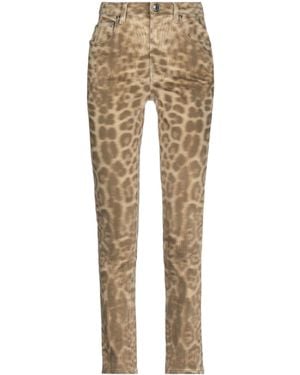 Burberry Denim Pants - Natural