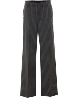 Zadig & Voltaire Casual Trousers With Belt Loops - Grey