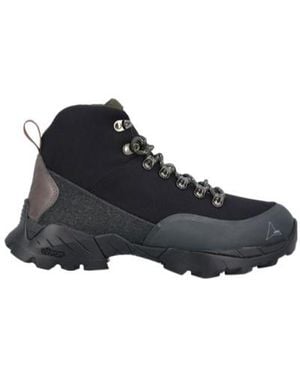 Loro Piana Lace-Up Boots - Black