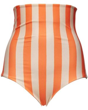 La DoubleJ High-Waist Bikini Brief - Orange