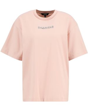 Barbour Logo Crew Neck T-Shirt - Pink