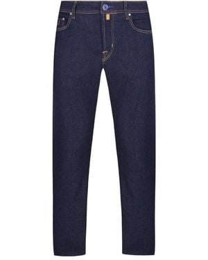 Jacob Cohen Jeans With Belt Loops - Blue