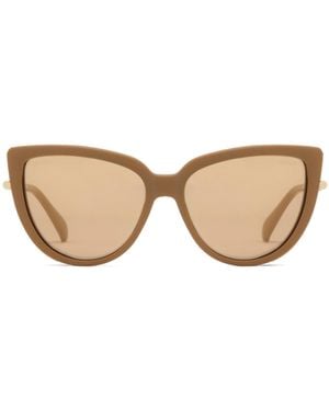 Max Mara Cat-Eye Sunglasses - Natural