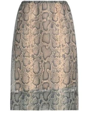 Sportmax Midi Skirts - Natural