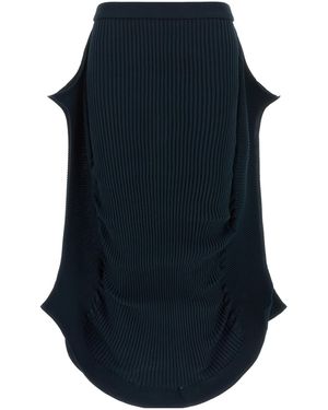 Issey Miyake 'prance' Skirt - Blue