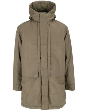 K-Way Hooded Coat - Green