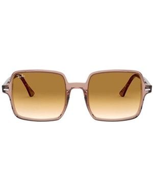 Ray-Ban Square Frame Sunglasses - Metallic