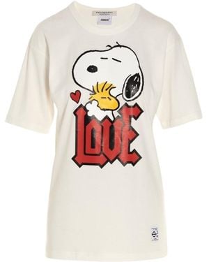 Philosophy Di Lorenzo Serafini Snoopy Love Cotton T-Shirt - White