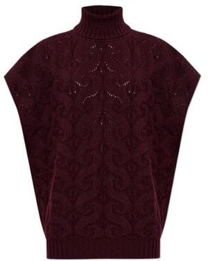 Etro Turtleneck Sweater - Red