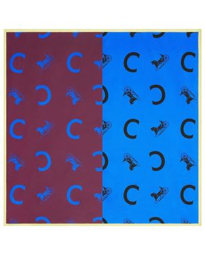 Celine Square - Blue