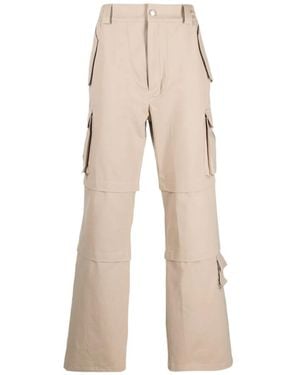 MISBHV Baggy Cargo Trousers - Natural