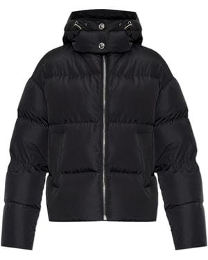 Versace Hooded Down Jacket - Blue