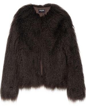 Zadig & Voltaire Shaggy Faux-Fur Coat - Black