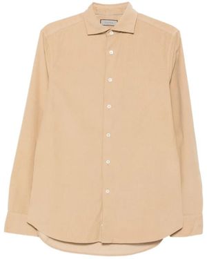 Canali Long-Sleeved Shirt - Natural