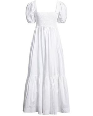 Ganni Maxi Dresses - White