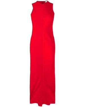 Ami Paris Simple Dress - Red