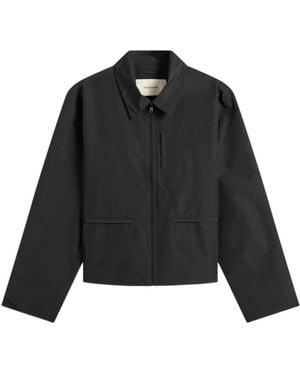 Entire studios Wight Zip-Up Jacket - Black