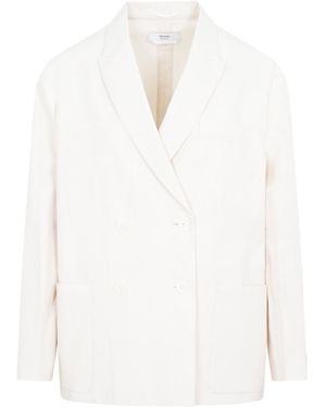 Prada Buttoned Blazer - White