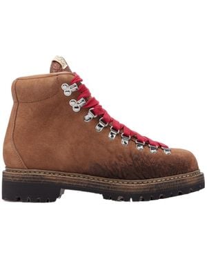 Visvim Whymper Lace-Up Ankle Boots - Brown