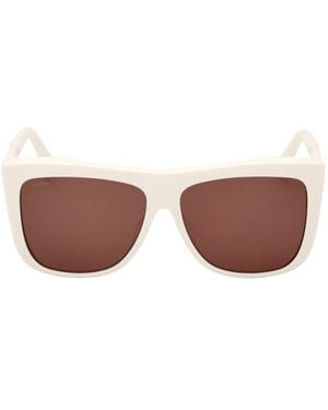 Max Mara Square Frame Sunglasses - Pink