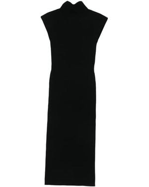 Alberta Ferretti Backless Dress - Black