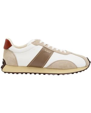 Tod's Fashion Lace-Up Sneakers - Natural